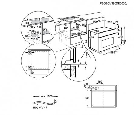 Piekarnik kompaktowy combiquick AEG KMK968000M - schematy